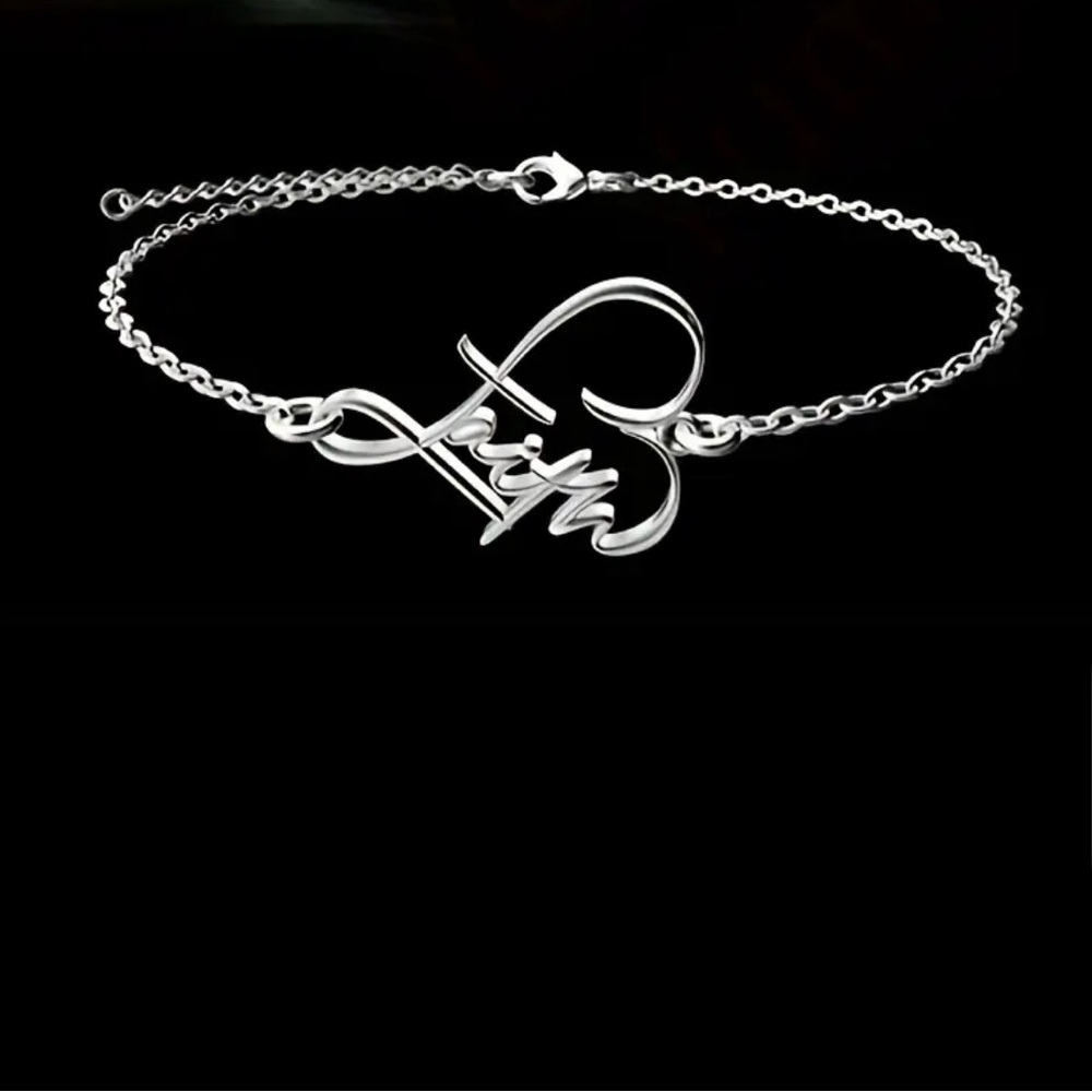 Stainless steel faith bracelet